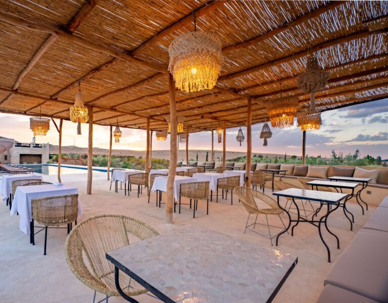 restaurant Agafay desert